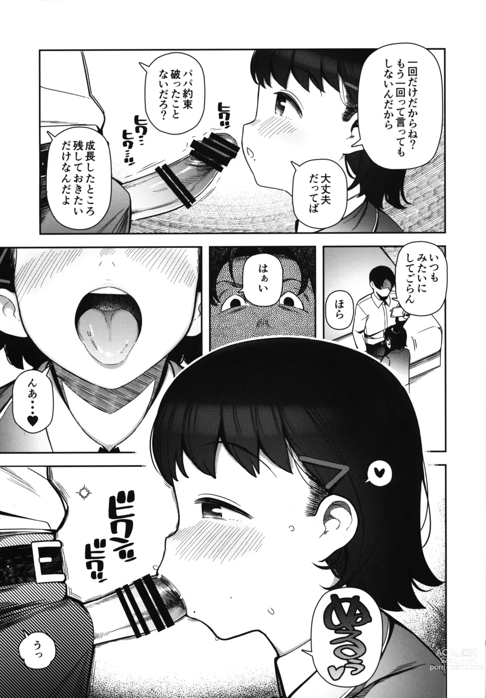 Page 4 of doujinshi Papa Suki