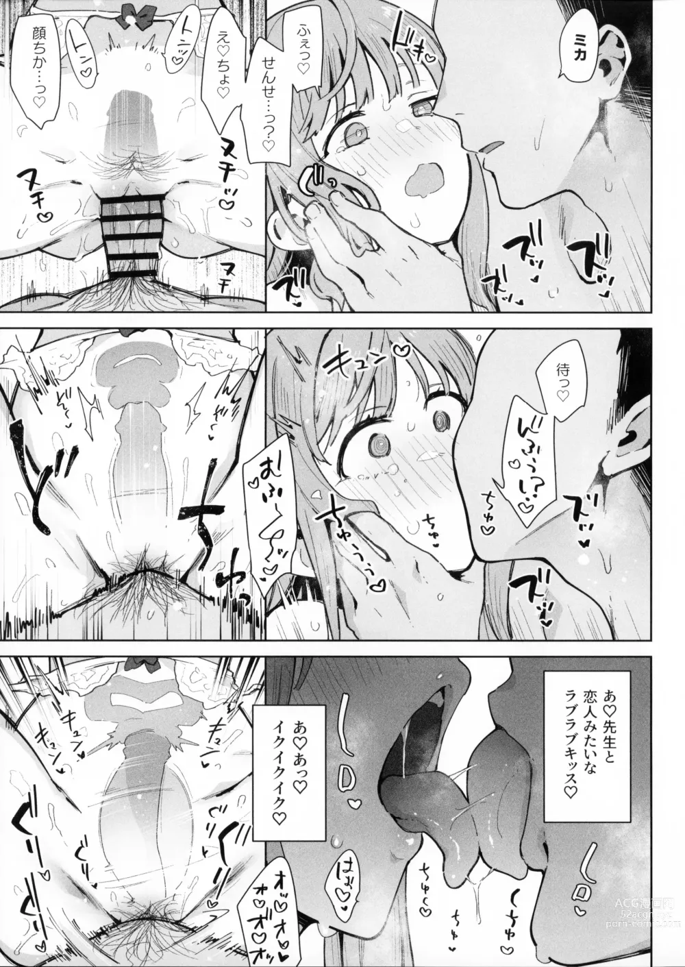 Page 20 of doujinshi Waruiko Mika wa Oshiokisaretai