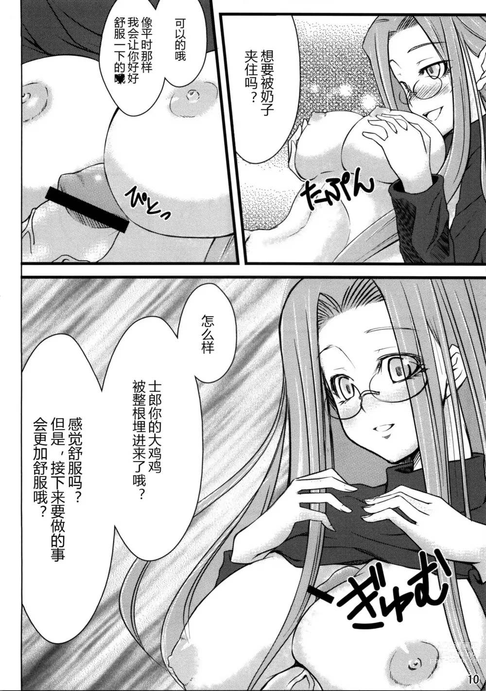 Page 10 of doujinshi R3