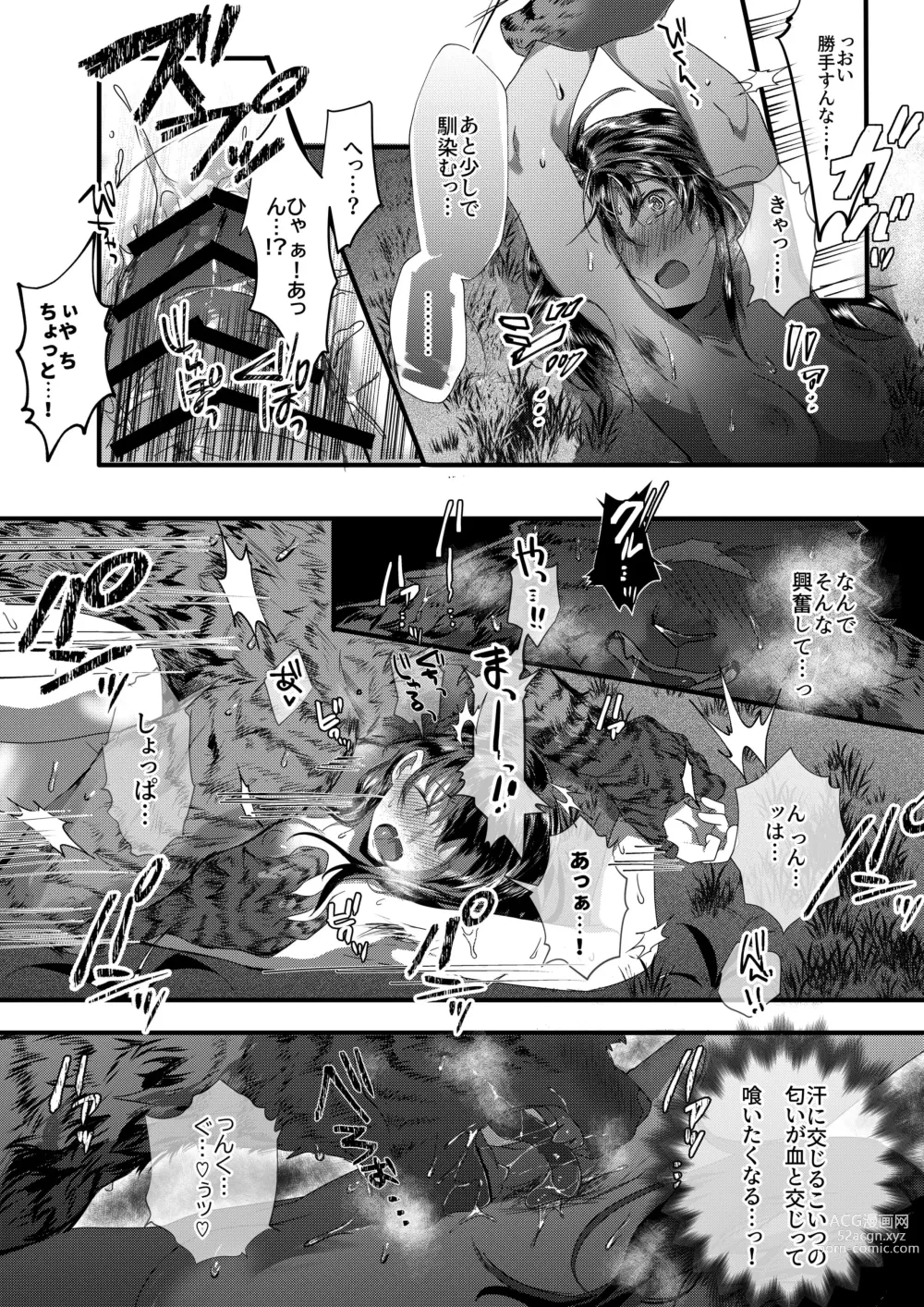 Page 13 of doujinshi Tora ga Ningen to Asedaku Sex suru Hanashi