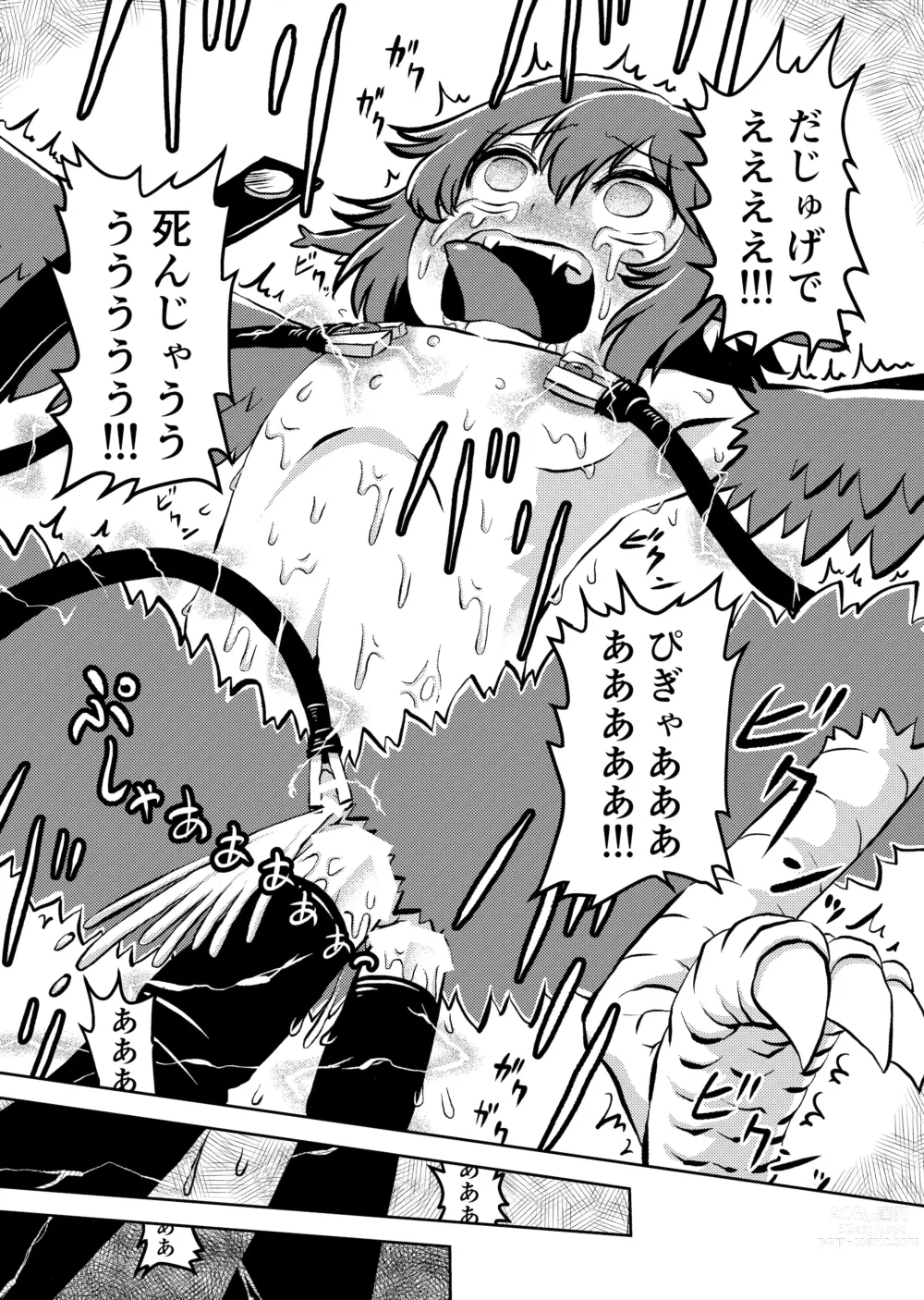 Page 13 of doujinshi Harpy Denki Goumon