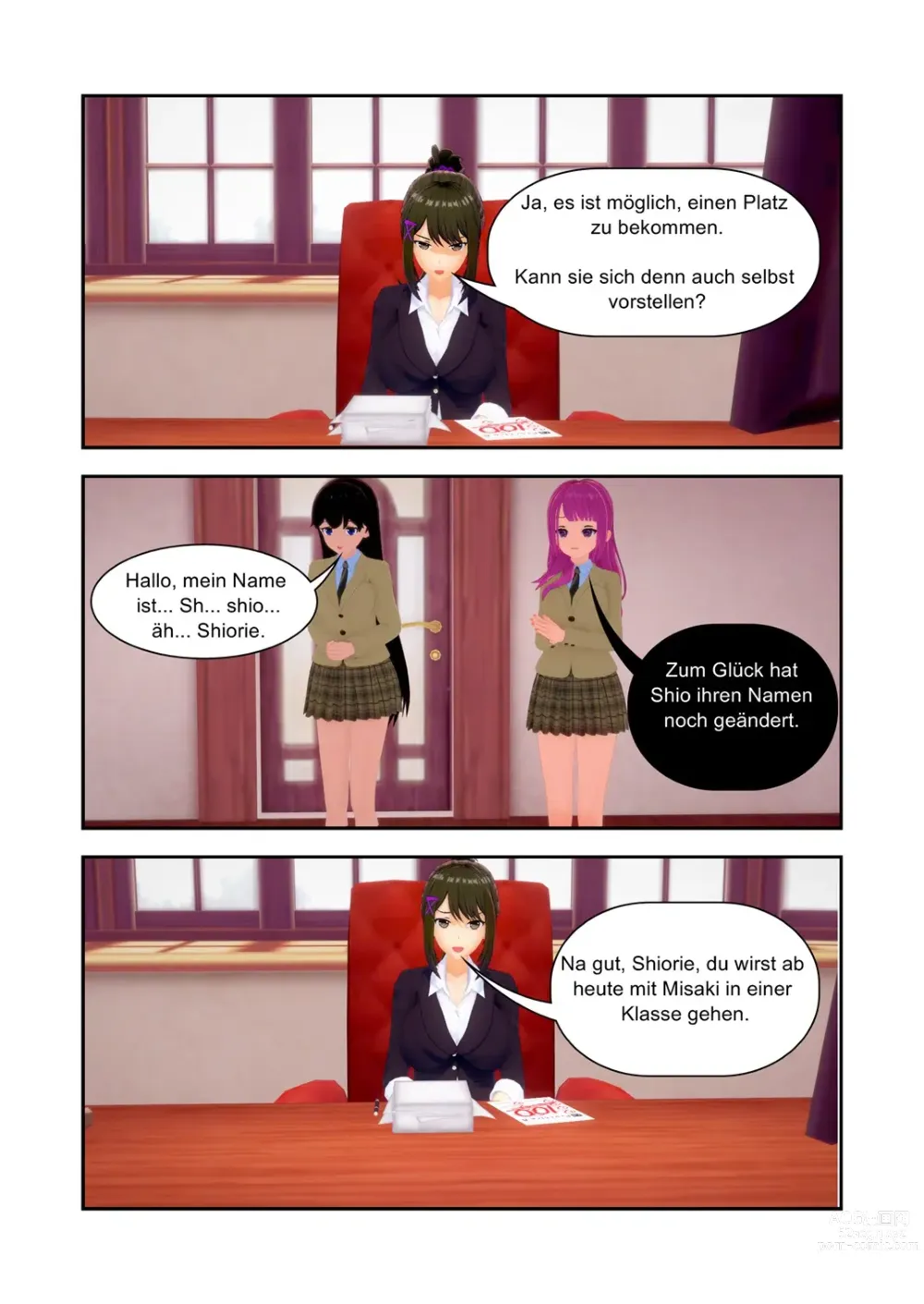 Page 20 of manga Girl transformation