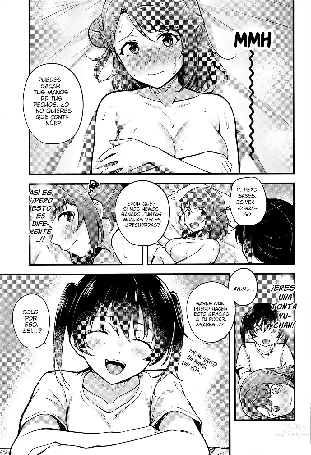 Page 14 of doujinshi Que no te atrapen entre los lirios