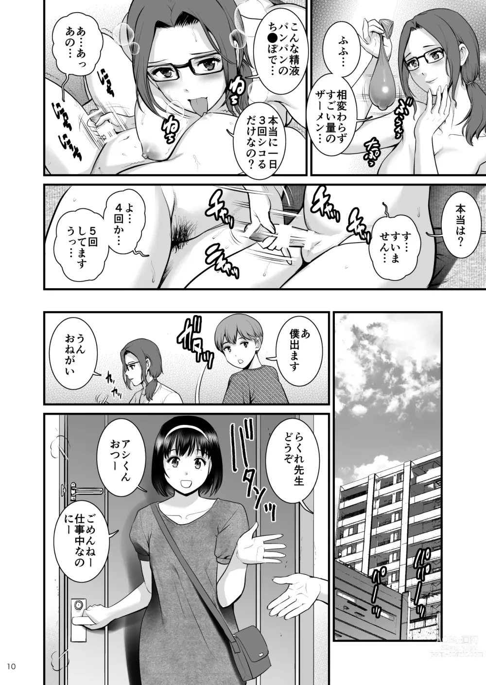 Page 9 of doujinshi Shukujo Monologue Employer