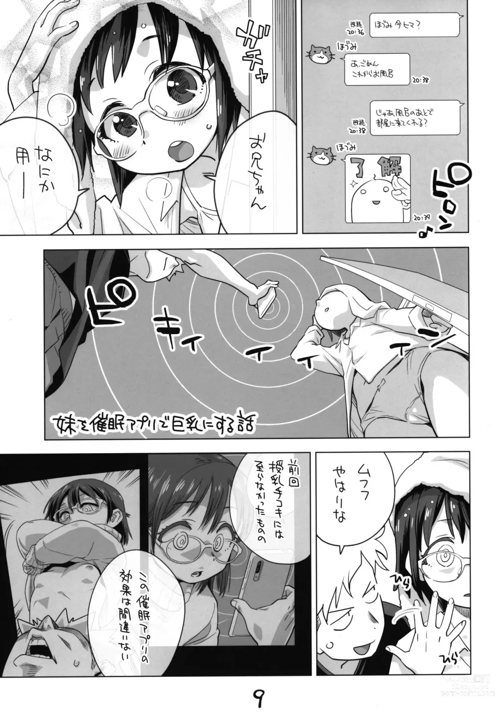 Page 8 of doujinshi Mega Saimin