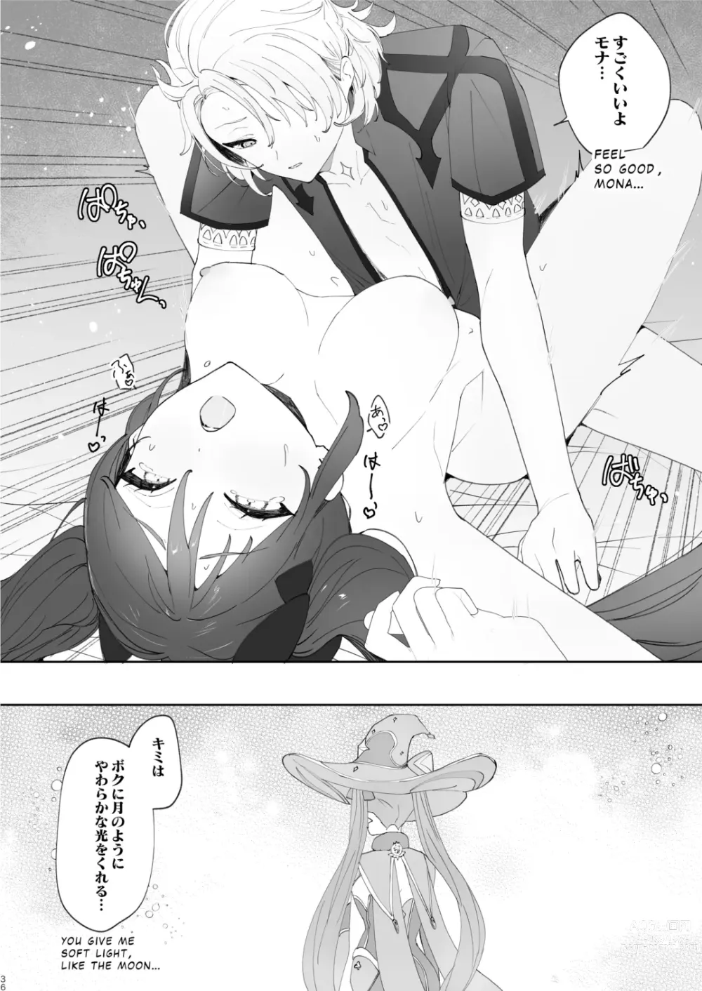 Page 35 of doujinshi Kimi wa Kawaii