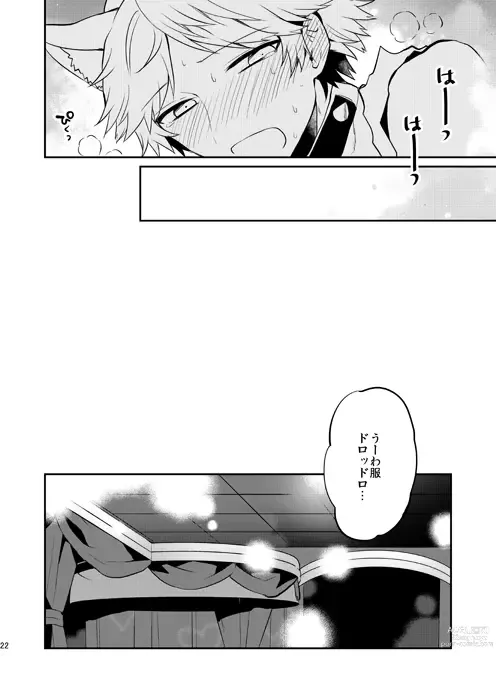 Page 21 of doujinshi Ookami to Shitsuji