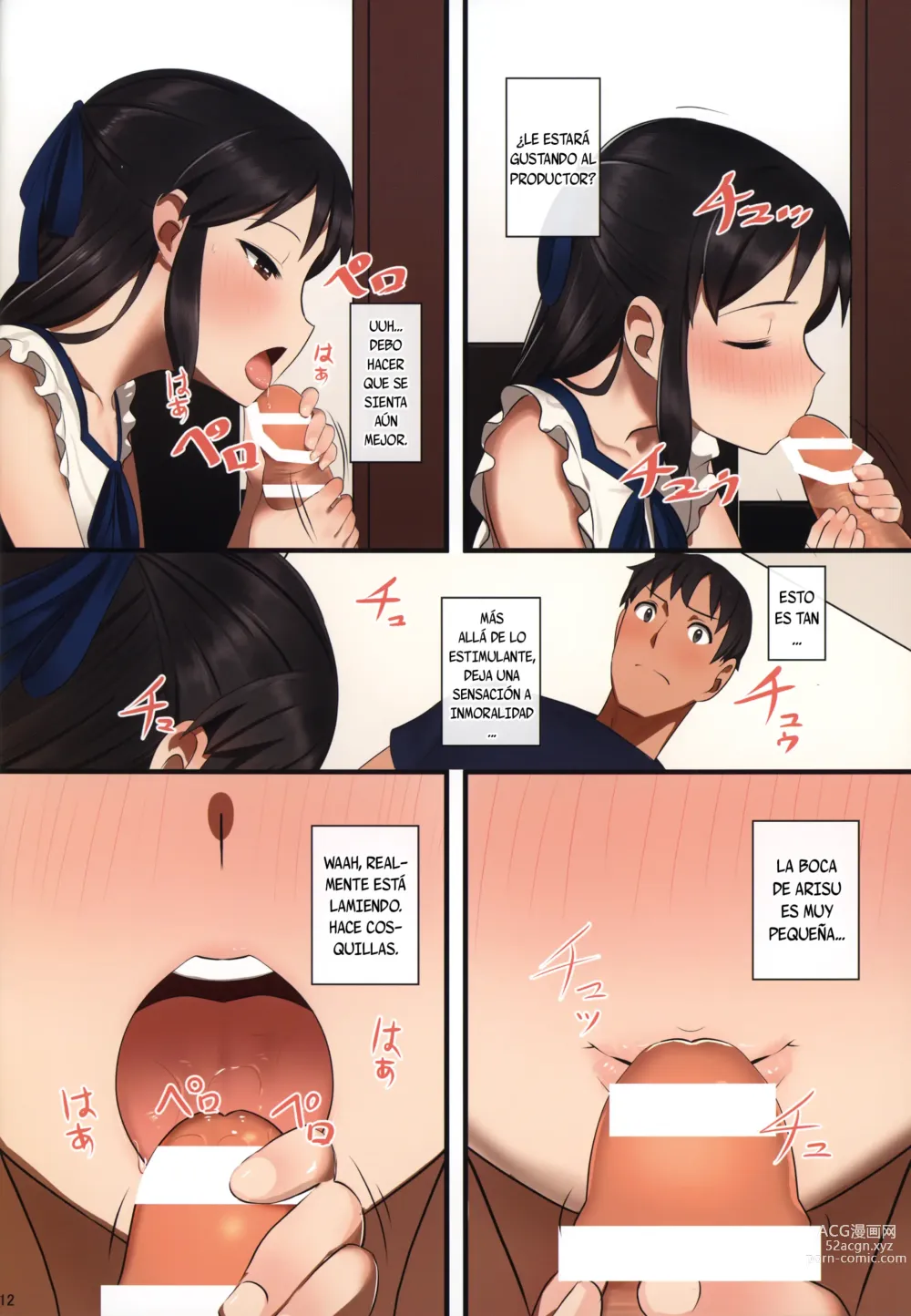 Page 12 of doujinshi Tachibana Arisu wa P ga Suki 2