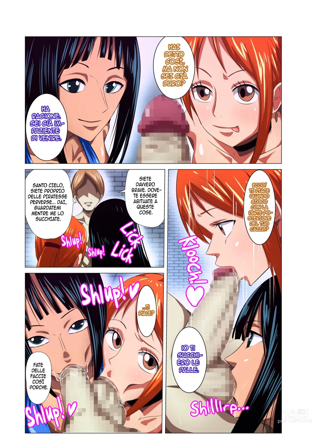 Page 7 of doujinshi Piratesse offrono un servizietto segreto