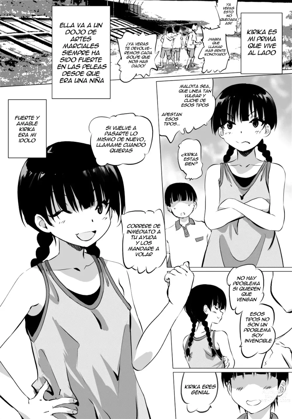 Page 5 of doujinshi Kakutou Shoujo Muzan『Kirika Nee-chan Gomen』