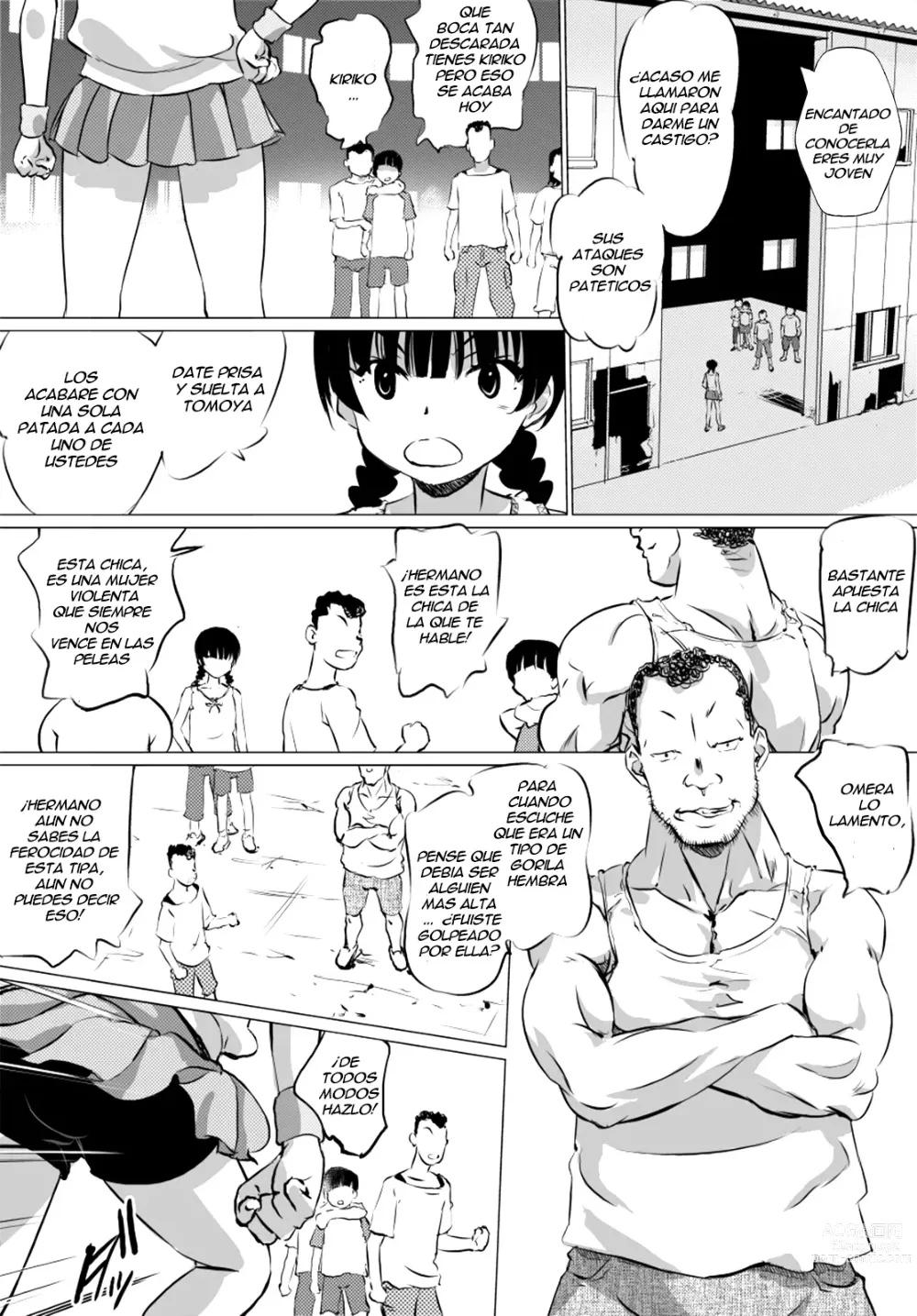Page 6 of doujinshi Kakutou Shoujo Muzan『Kirika Nee-chan Gomen』