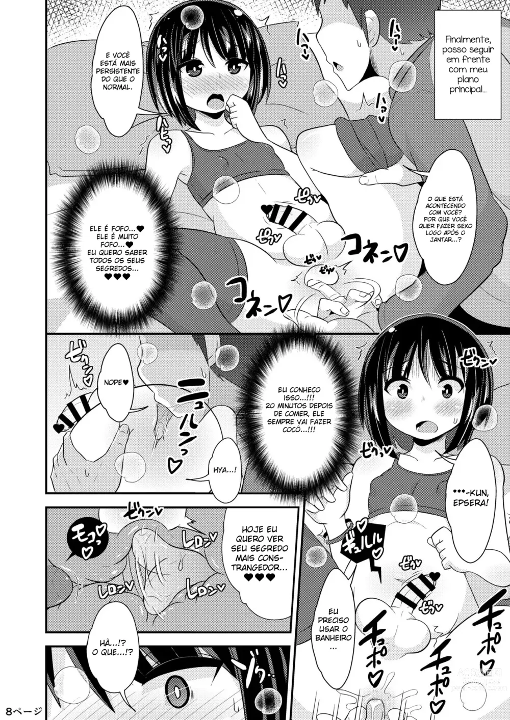 Page 8 of doujinshi Nenchaku Stalker de Kanojo o Menhera ni Sasetai