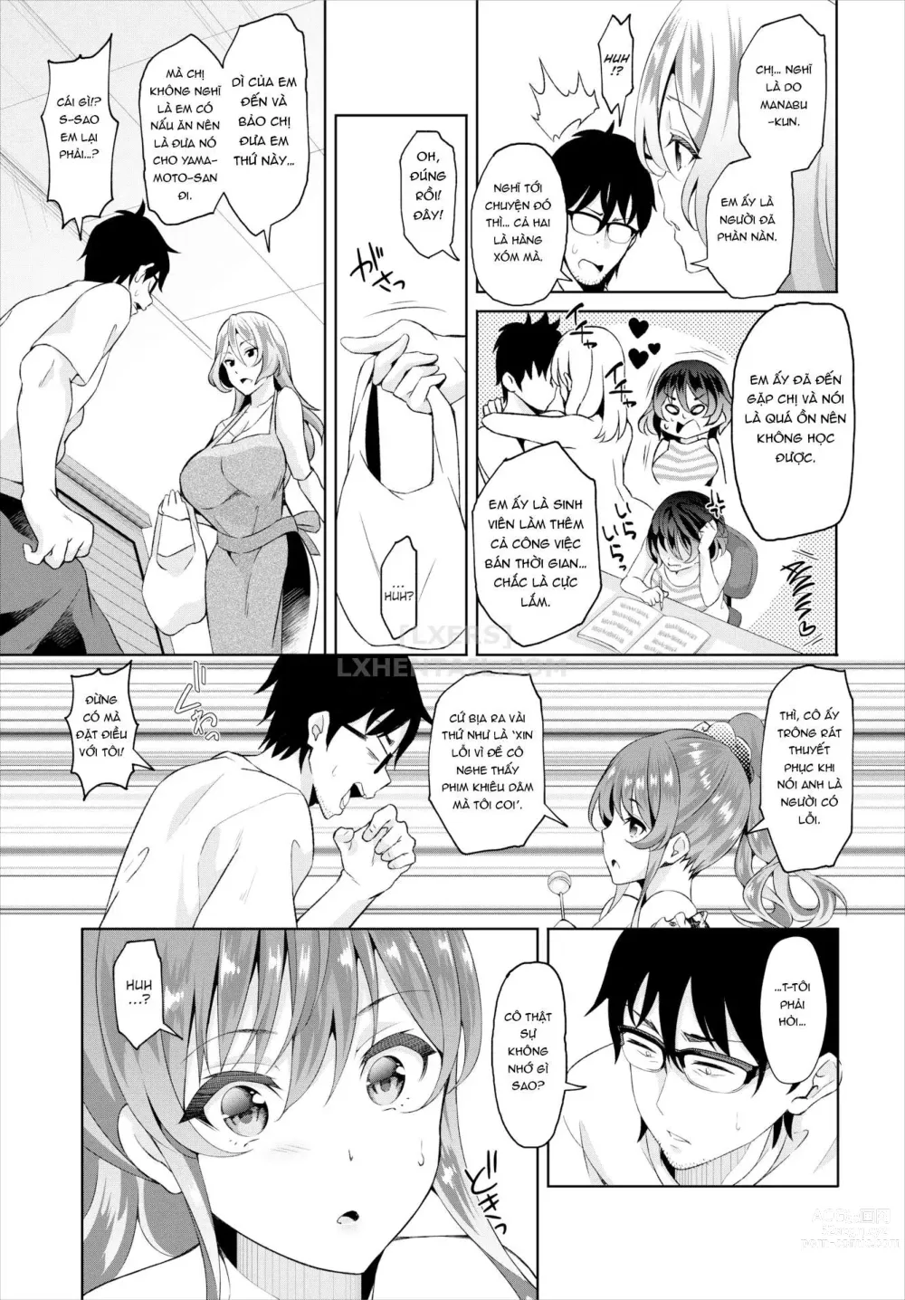 Page 4 of doujinshi My Gloomy Self Used These Magic Items to Turn My Share House Into a Harem Chap 2