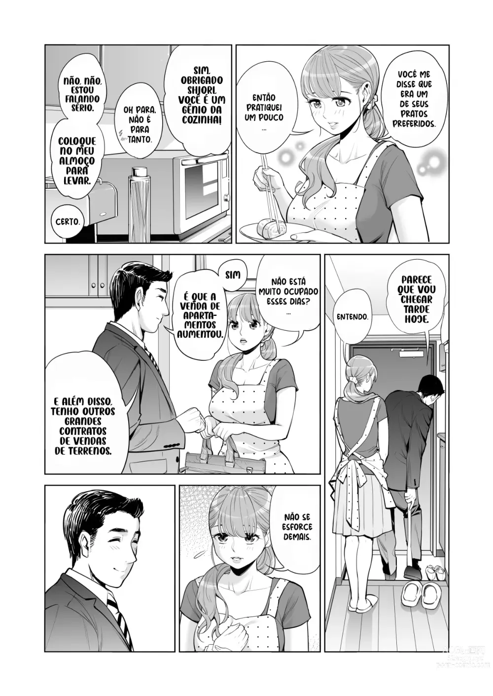 Page 6 of doujinshi Akaneiro ni Somaru Wakazuma