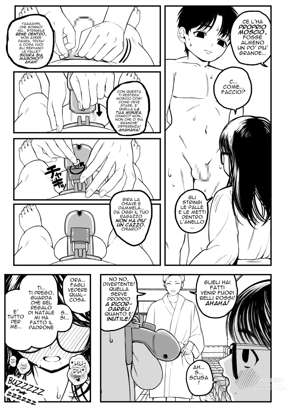 Page 11 of doujinshi Boku to Kanojo to Goshujin-sama no Fuyuyasumi Me