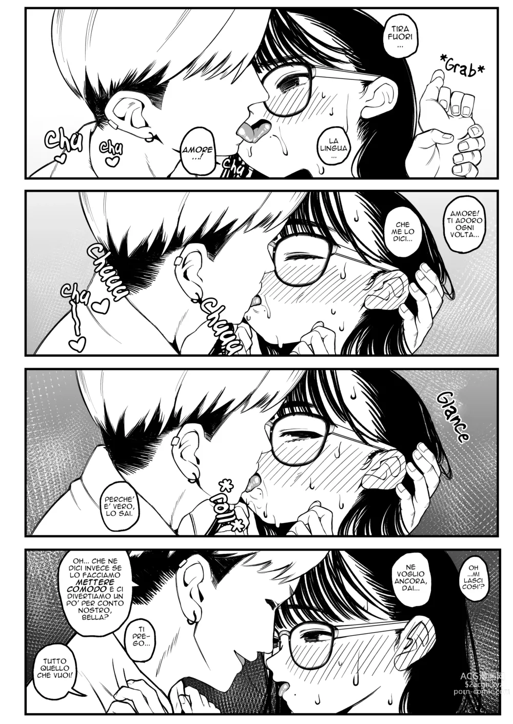 Page 14 of doujinshi Boku to Kanojo to Goshujin-sama no Fuyuyasumi Me