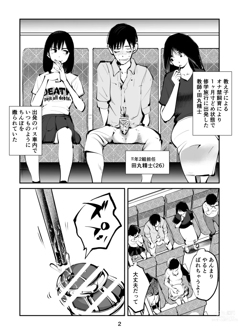 Page 2 of doujinshi Chinpo Shiikukakari 4