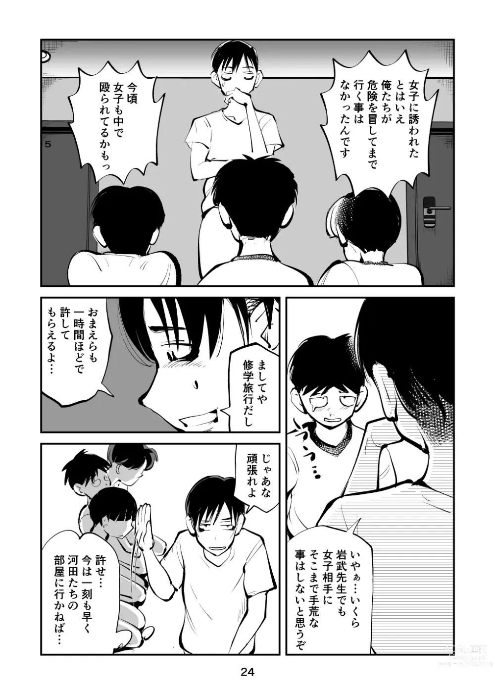 Page 24 of doujinshi Chinpo Shiikukakari 4