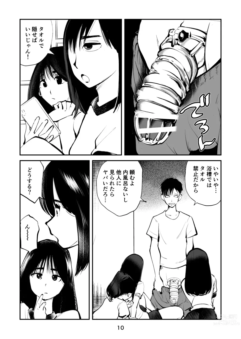 Page 10 of doujinshi Chinpo Shiikukakari 4
