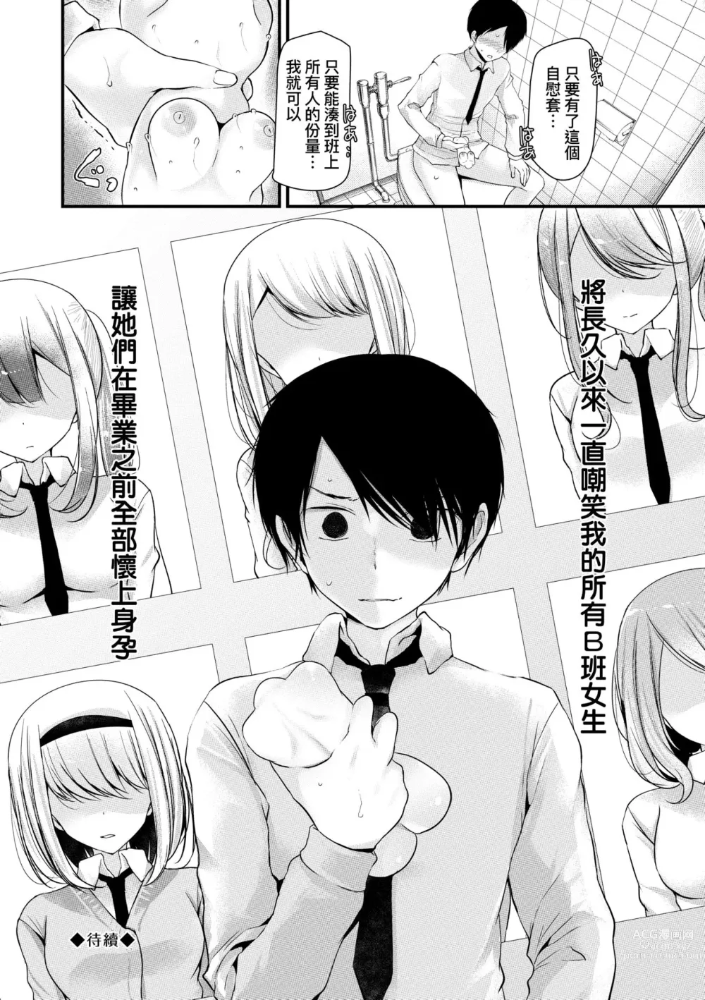 Page 35 of manga 自慰套教室 ～女子全员播种计划～