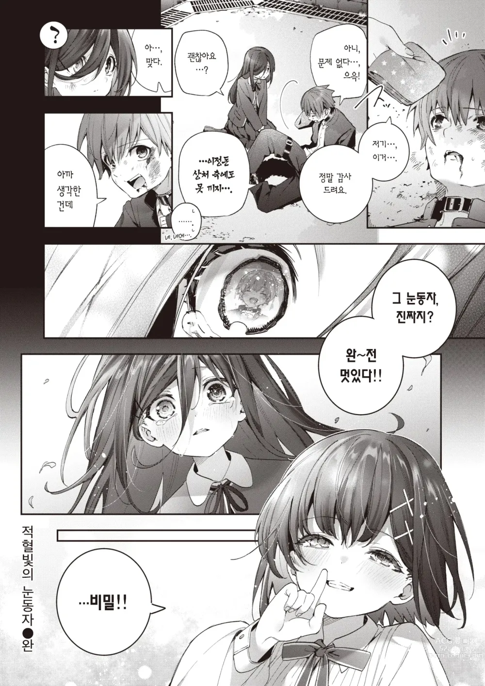 Page 28 of manga 적혈빛의 눈동자