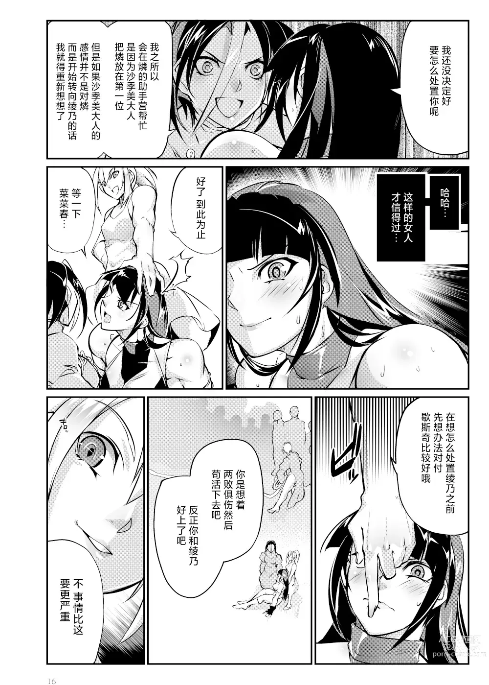 Page 15 of doujinshi Tougijou Rin - Arena Rin 6