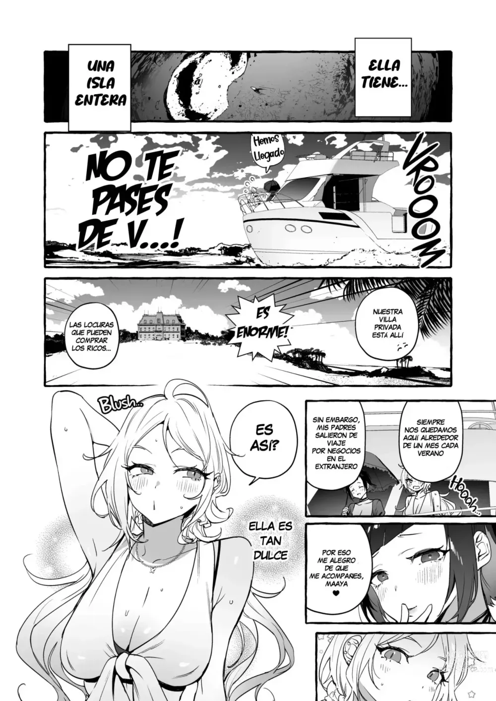 Page 3 of doujinshi Straight Girl Meets Futa: Vacation Arc (decensored)