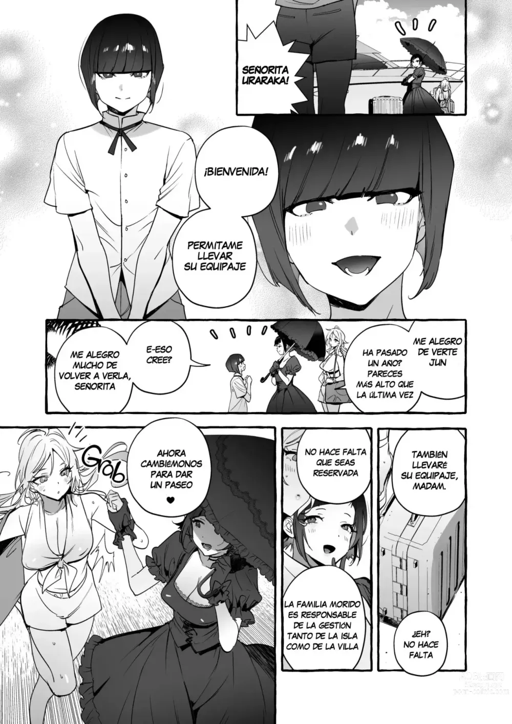 Page 4 of doujinshi Straight Girl Meets Futa: Vacation Arc (decensored)