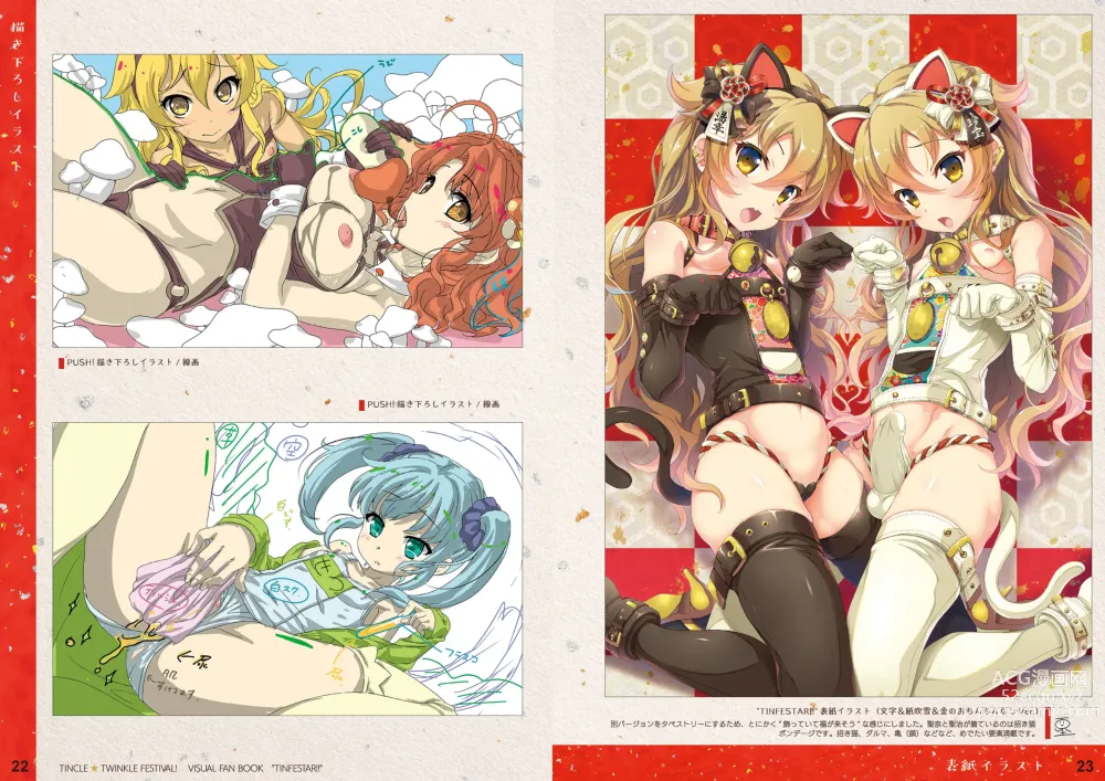 Page 12 of doujinshi Tincle Twinkle Festival! Visual fan book TINFESTAR!!