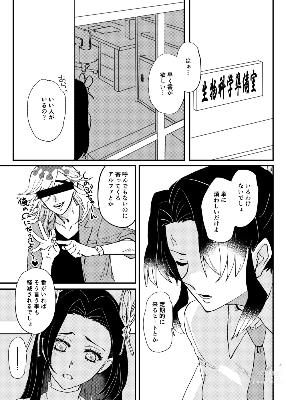 Page 3 of doujinshi Watashi no Alpha