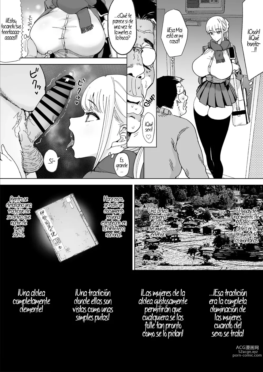Page 8 of doujinshi Ecchi na Fuushuu ga Aru Kaso Shuuraku no Ohanashi 3