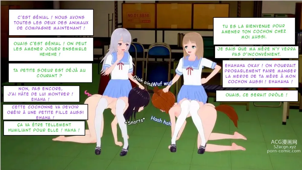 Page 134 of manga School girl bully 2