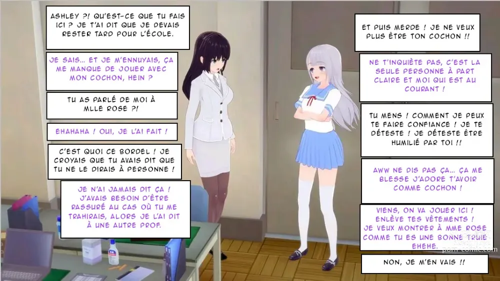 Page 137 of manga School girl bully 2