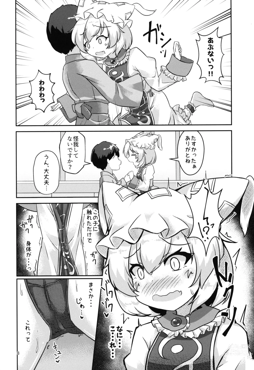 Page 7 of doujinshi Loli Ran-sama wa Hatsujouki!?