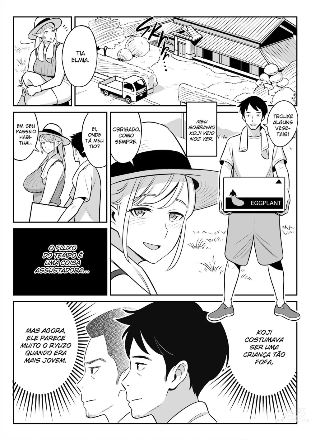 Page 9 of doujinshi O explosivo redespertar sexual da minha tia elfa