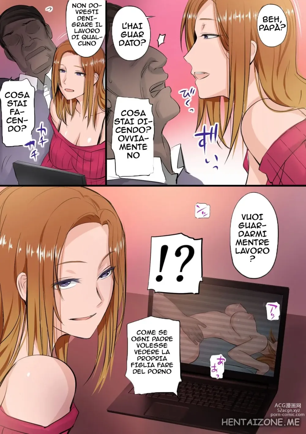 Page 2 of doujinshi Mia Figlia fá la Pornostar