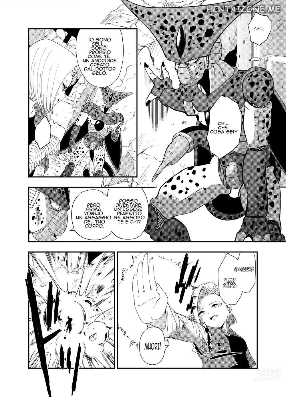 Page 3 of doujinshi Cell Vs C18