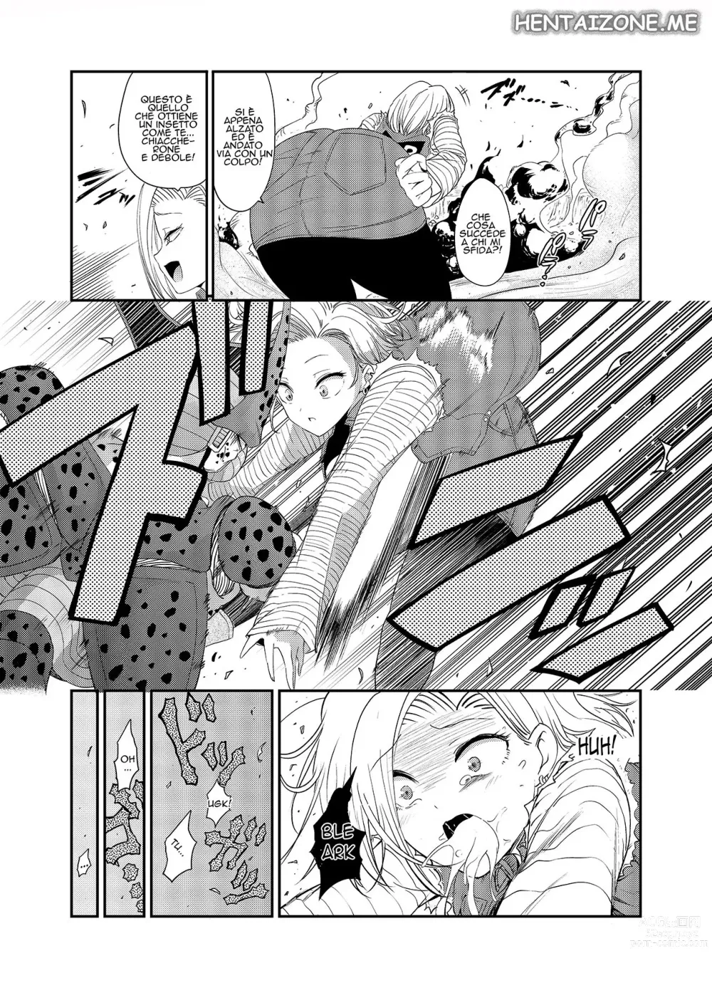 Page 4 of doujinshi Cell Vs C18