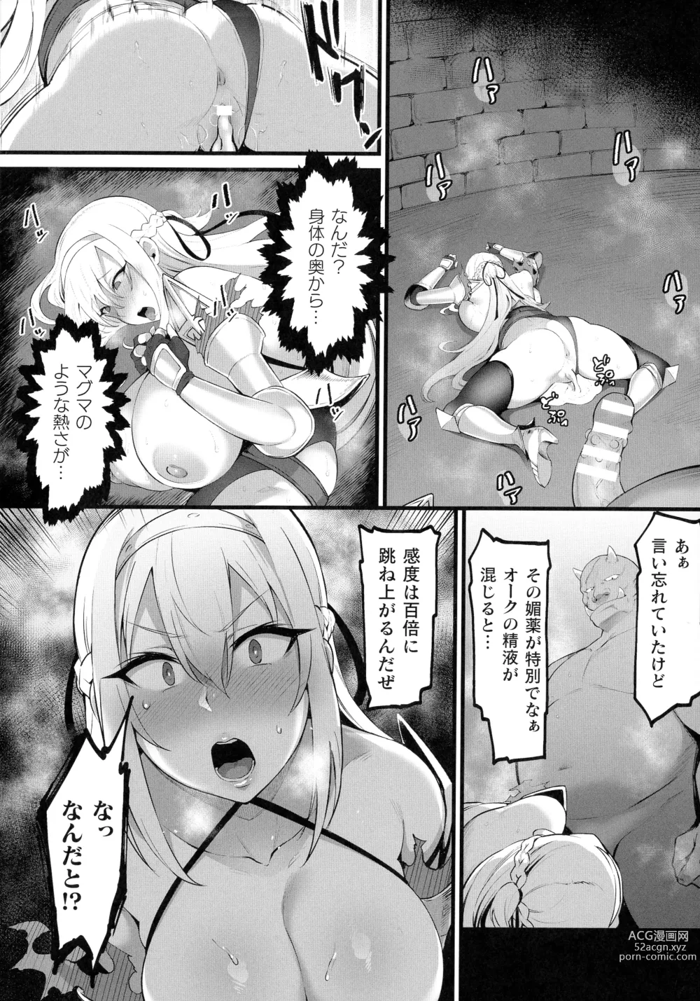 Page 14 of manga Female paladin Lynn ~Orc Shinkou nite Haiboku~