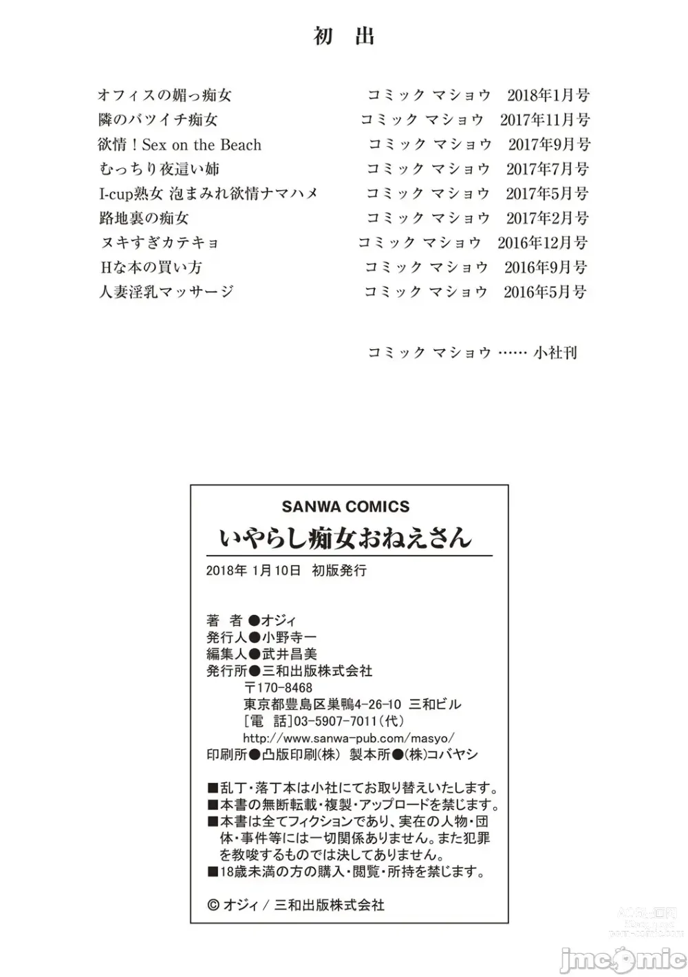 Page 197 of manga Iyarashi Chijo Onee-san