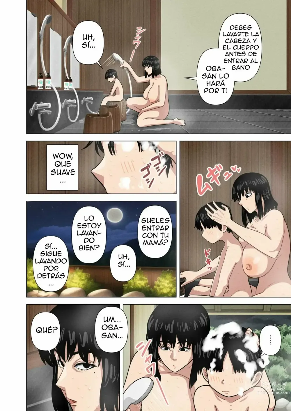 Page 10 of doujinshi Oba-san to Onsen Ryokan de...