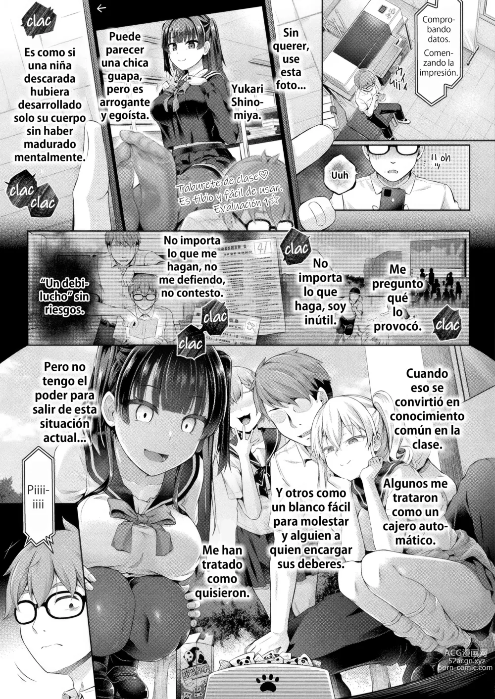 Page 3 of manga Doppelganger después de clases cap. 1