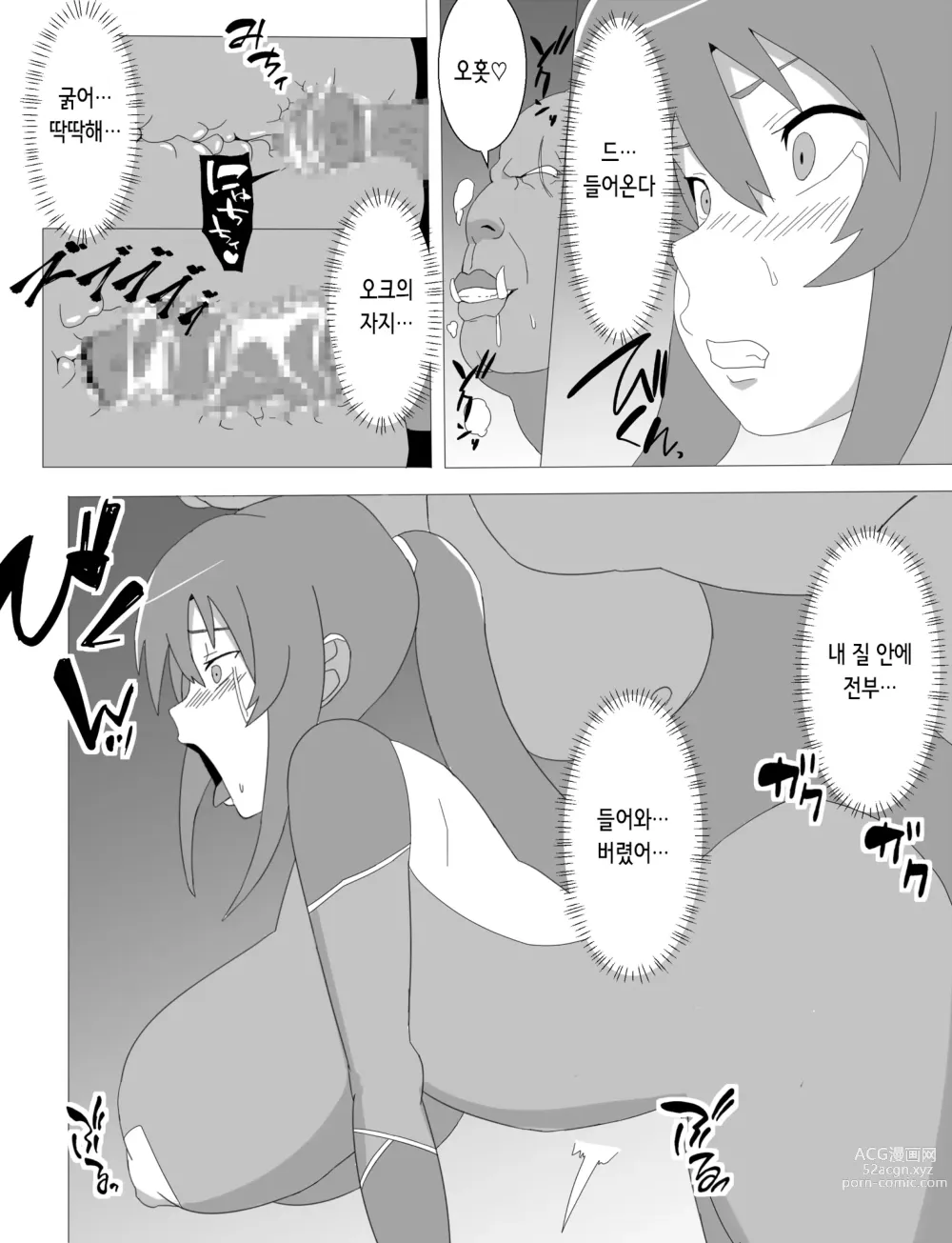 Page 18 of doujinshi 린코 네토라레 오크의 임신아내가 된 날