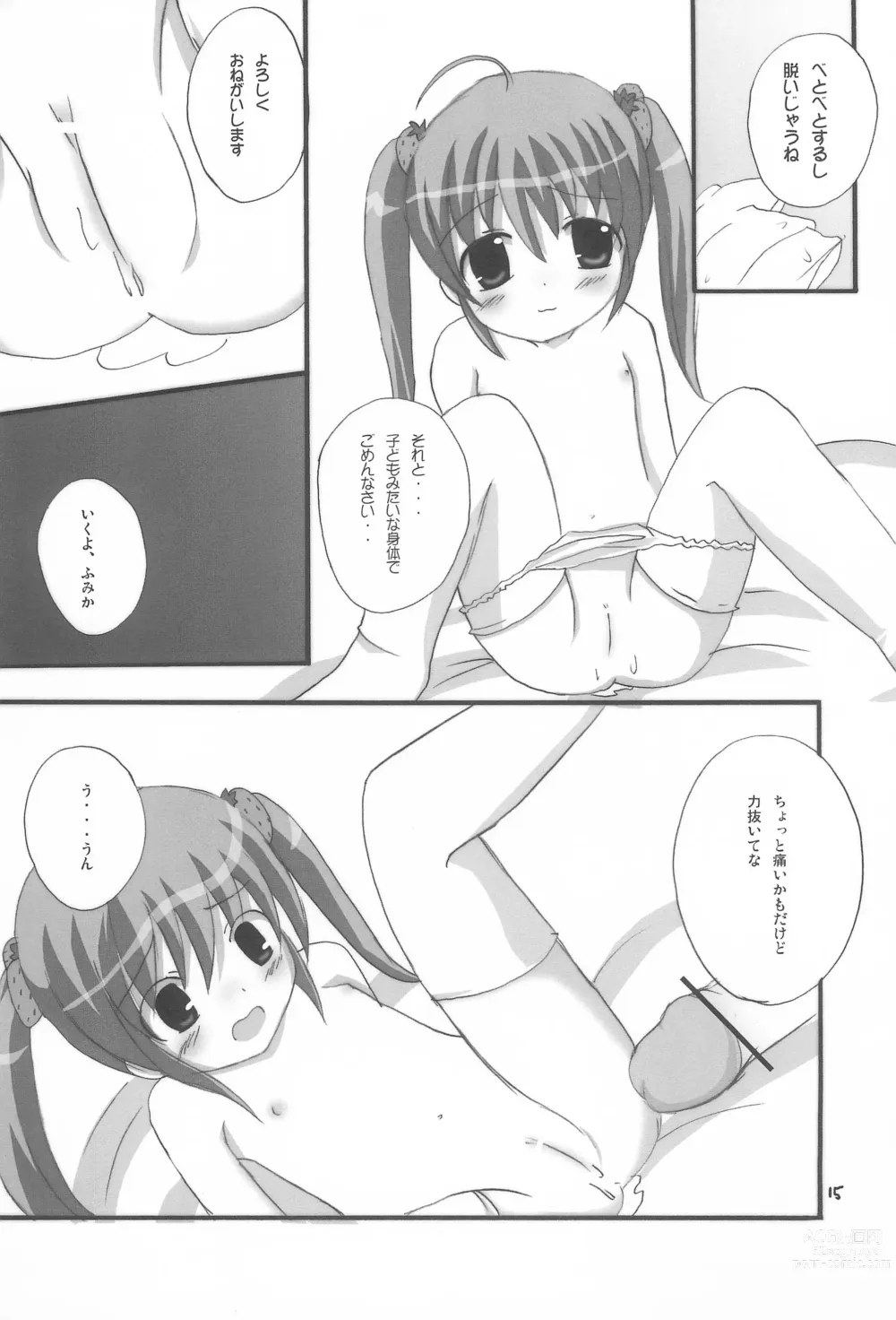 Page 15 of doujinshi Twintail na Onnanoko Hon 1.2.3.Tsumechaimashita.