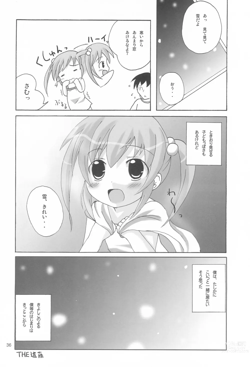 Page 36 of doujinshi Twintail na Onnanoko Hon 1.2.3.Tsumechaimashita.