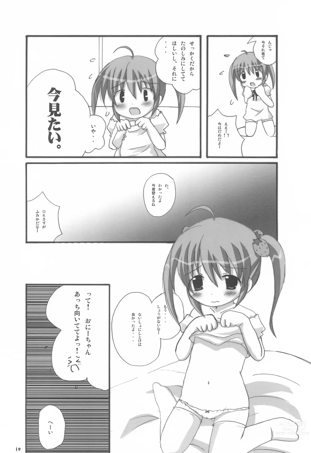 Page 10 of doujinshi Twintail na Onnanoko Hon 1.2.3.Tsumechaimashita.