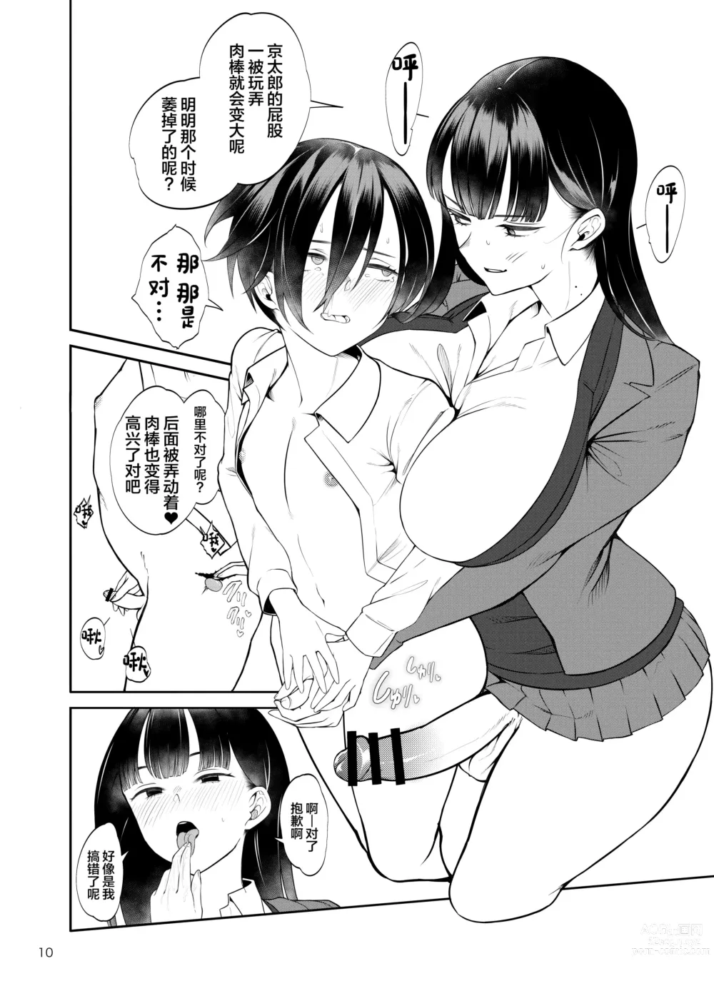 Page 11 of doujinshi Boku no teisou ga yabai yatsu