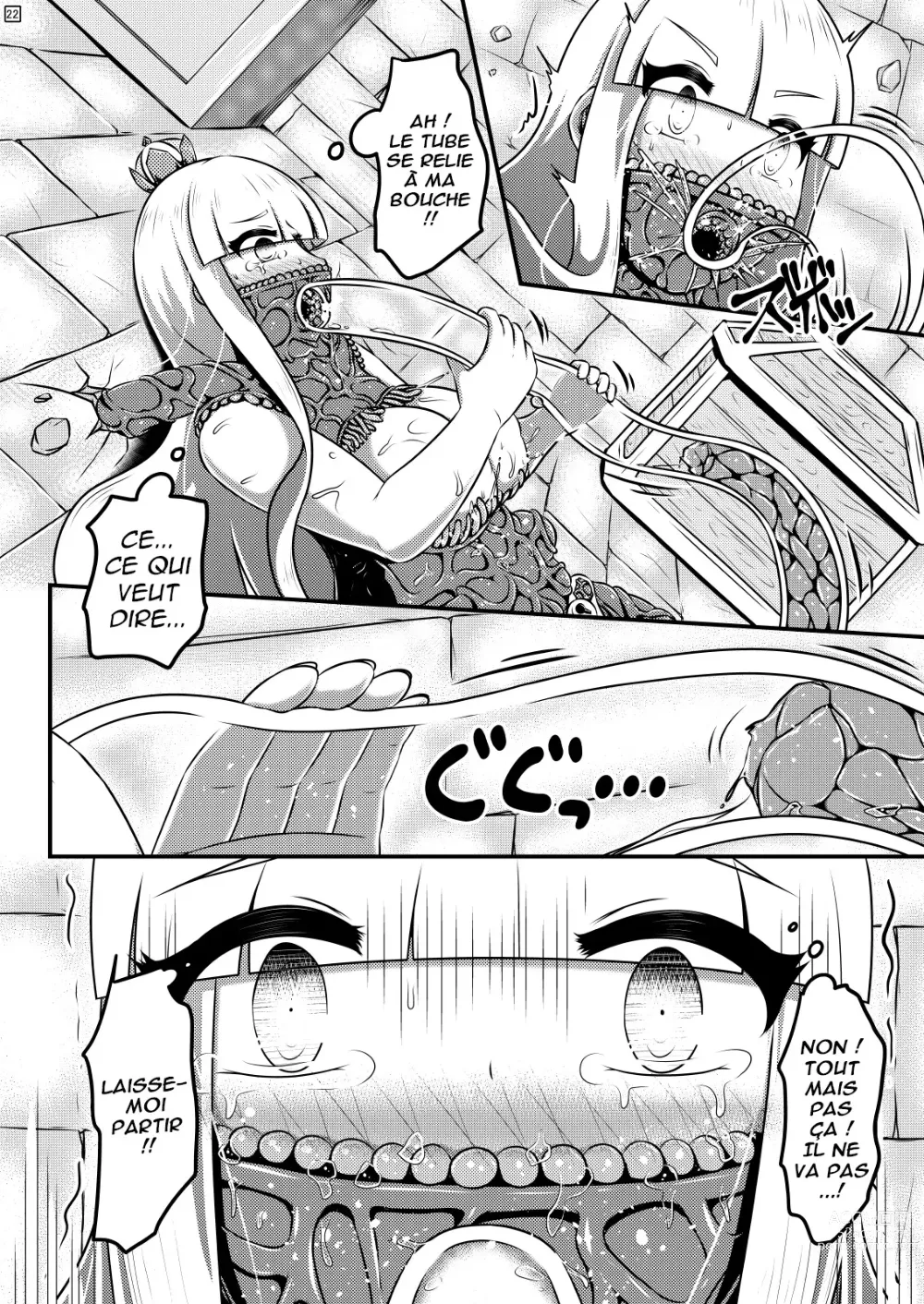 Page 22 of doujinshi Sodatsu Teisoutai o Haita Ohime-sama no Haisetsu Jijou