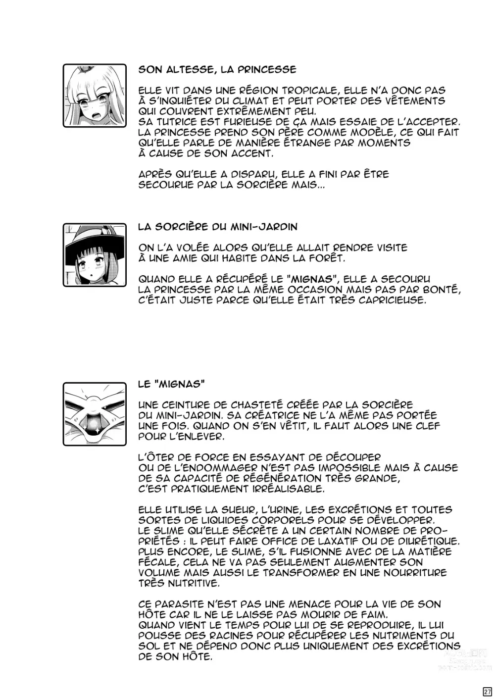 Page 27 of doujinshi Sodatsu Teisoutai o Haita Ohime-sama no Haisetsu Jijou