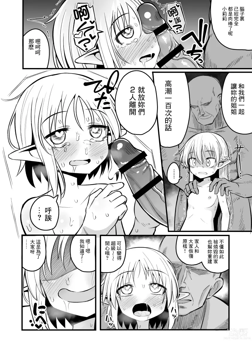 Page 52 of doujinshi Kairaku ni Ochiru ~Seidorei Elf Kusuridzuke Choukyou de Kuppuku Acme!!~